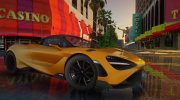 2020 McLaren 765LT для GTA San Andreas миниатюра 7