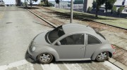 Volkswagen New Beetle 2003 для GTA 4 миниатюра 2