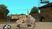 Double Arm Lizard (Zoids) для GTA San Andreas миниатюра 1