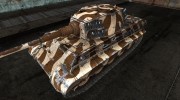 Шкурка для PzKpfw VIB Tiger II коричневый for World Of Tanks miniature 1