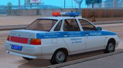 ВАЗ 2110 Полиция ДПС (2012-2014) для GTA San Andreas миниатюра 3
