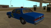 Chevrolet Caprice 1987 Michigan State Police for GTA San Andreas miniature 4