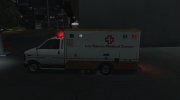 GTA V Brute Ambulance para GTA San Andreas miniatura 3