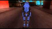 Garrus Helmet from Mass Effect 2 для GTA San Andreas миниатюра 2
