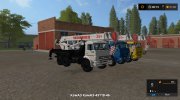 КамАЗ-43118-46 Автокран версия 1.0.2.4 for Farming Simulator 2017 miniature 1