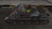 Контурные зоны пробития VK 30.02 (D) для World Of Tanks миниатюра 2