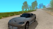 Dodge Viper 1996 для GTA San Andreas миниатюра 1