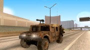 Hummer H1 из COD MW 2 v2 para GTA San Andreas miniatura 1