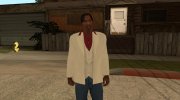 Пиджак Тони Монтаны (красный воротник) для GTA San Andreas миниатюра 1