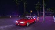 1989 Ford Mustang Foxbody (VC Style) for GTA Vice City miniature 6