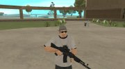 AK 103 with Rifle Dot Aimpoint M2 для GTA San Andreas миниатюра 5
