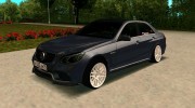 Mercedes-Benz W212 E63 AMG для GTA San Andreas миниатюра 1