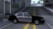 Ford Crown Victoria Braintree, MA Police для GTA San Andreas миниатюра 4