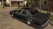 Ford Crown Victoria 1986 (MIB) (Low Poly) for GTA San Andreas miniature 2