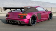 Audi R8 V10 RWS (Type 4S) 2018 для BeamNG.Drive миниатюра 8