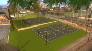 Обновлённая баскетбольная площадка для GTA San Andreas миниатюра 1