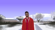 Skin GTA Online в красной куртке para GTA San Andreas miniatura 1