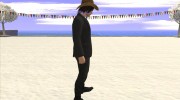 Skin GTA V Online в Ковбойской шляпе для GTA San Andreas миниатюра 4