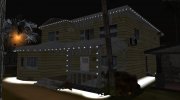 Winter OG Loc House для GTA San Andreas миниатюра 10