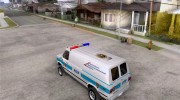 Chevrolet VAN G20 NYPD SWAT для GTA San Andreas миниатюра 2