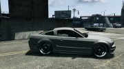 Ford Mustang GT Lowlife для GTA 4 миниатюра 5