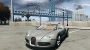 2009 Bugatti Veyron Grand Sport [EPM] для GTA 4 миниатюра 1
