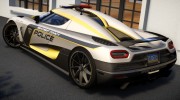 Koenigsegg Agera Police 2013 [EPM] for GTA 4 miniature 2