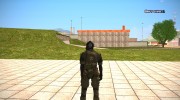 MGSV Ground Zero MSF Soldier для GTA San Andreas миниатюра 3