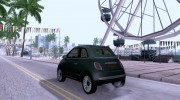 Fiat 500C для GTA San Andreas миниатюра 2