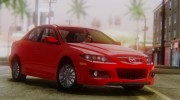 Mazda 6 MPS для GTA San Andreas миниатюра 16