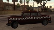 Borgnine Cabbie III для GTA San Andreas миниатюра 2