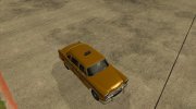Checker Marathon Yellow Cab для GTA San Andreas миниатюра 6