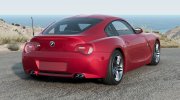 BMW Z4 M Coupe (E86) 2006 для BeamNG.Drive миниатюра 3