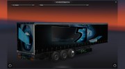 Five Gum Trailer для Euro Truck Simulator 2 миниатюра 1