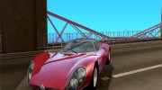 Alfa Romeo Tipo 33 Stradale for GTA San Andreas miniature 1