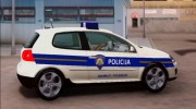 Golf V - Croatian Police Car для GTA San Andreas миниатюра 3