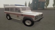 Land Rover Defender Оперативно Рятувальна для GTA San Andreas миниатюра 1