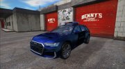 Audi A6 (C8) Avant 2019 - Венгерская полиция para GTA San Andreas miniatura 2