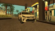 Kia Rio - Яндекс Такси для GTA San Andreas миниатюра 3