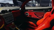 Pagani Zonda F para GTA 4 miniatura 7
