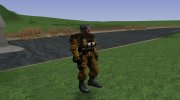 Член группировки Хаос в бронежилете ПСЗ-7 из S.T.A.L.K.E.R v.1 para GTA San Andreas miniatura 2