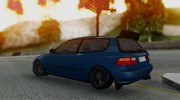 Honda Civic EG6 для GTA San Andreas миниатюра 2