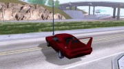 Dodge Charger Daytona Fast & Furious 6 for GTA San Andreas miniature 2