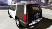 Cadillac Escalade Police V2.0 Final for GTA 4 miniature 3