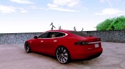Tesla Model S 2014 para GTA San Andreas miniatura 3