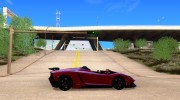 Lamborghini Aventador J 2012 для GTA San Andreas миниатюра 5