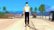 Скин Брюса Ли для GTA San Andreas миниатюра 5