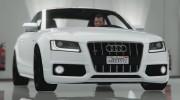Audi S5 v2 для GTA 5 миниатюра 3