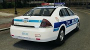 Chevrolet Impala 2012 Liberty City Police Department para GTA 4 miniatura 3