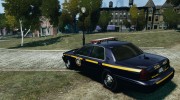 Ford Crown Victoria New York State Patrol para GTA 4 miniatura 3